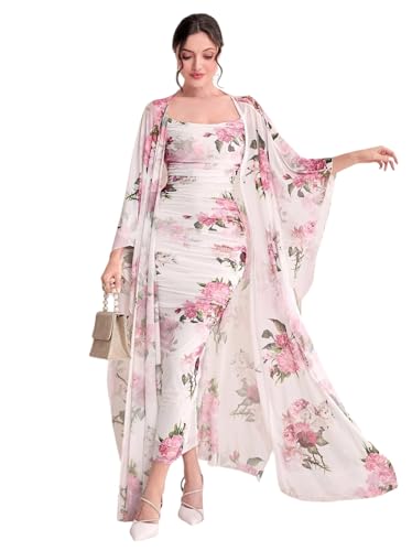 Women's Georgette Bodycon Maxi Dress