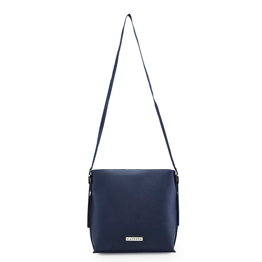 Janet Sling Handbag for Women Fashion Shoulder Bag with Multiple Pockets and Back Zip