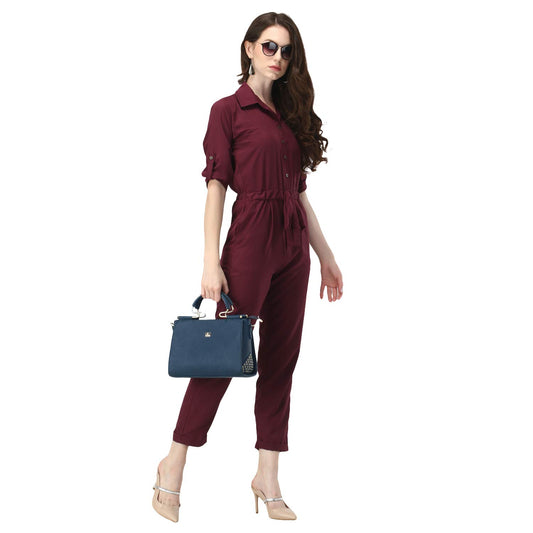 Leather Women's hand bag Satchel | Ladies Purse