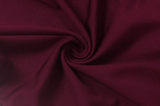 Burgundy Jumpsuits Cocktail Short Sleeve Long Straight Pants