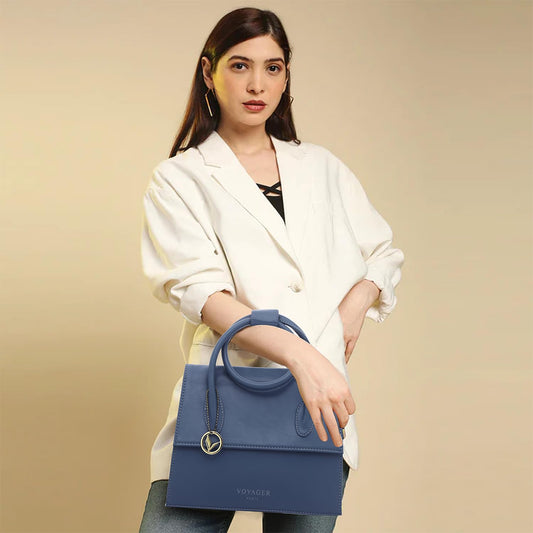 Sephora Handbag | Foldable Top Handle Bag | Vegan Leather | Has An Inner Zipper Pocket And One Open Pocket | Suitable For Office & Daily Use