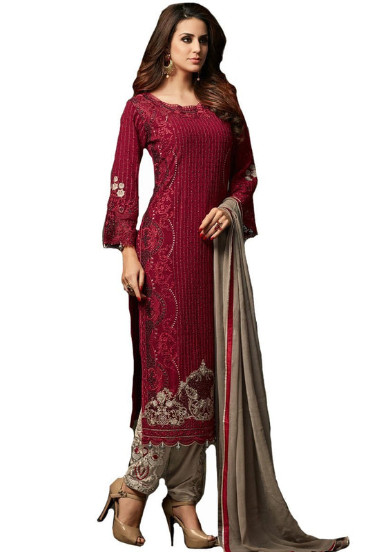 Ethnic wear Straight Salwar kameez