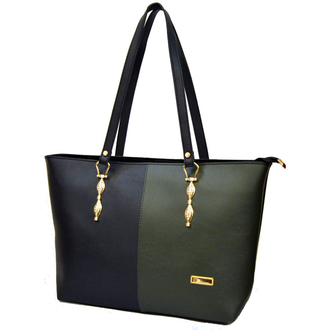 NUDE STITCH Women's Handbag(Olive Green, Navy Blue,ADOLN)