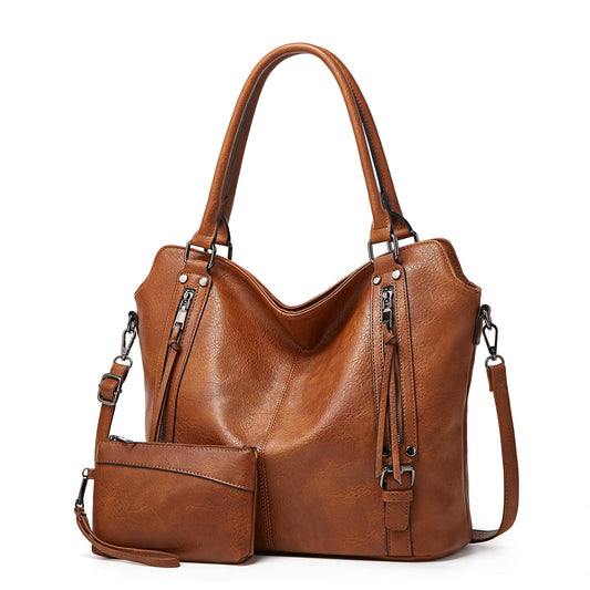 Detachable Strap & Wallet Purse for Women Handbag with Improve Zipper