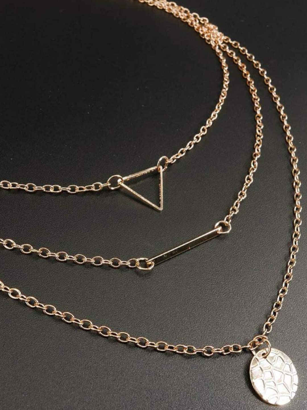 Fashion Jewellery Gold Plated Necklace and Earrings Combo Jewellery Set