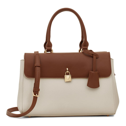 Solid Handbag for Women with Detachable & Adjustable Sling/Crossbody Bag