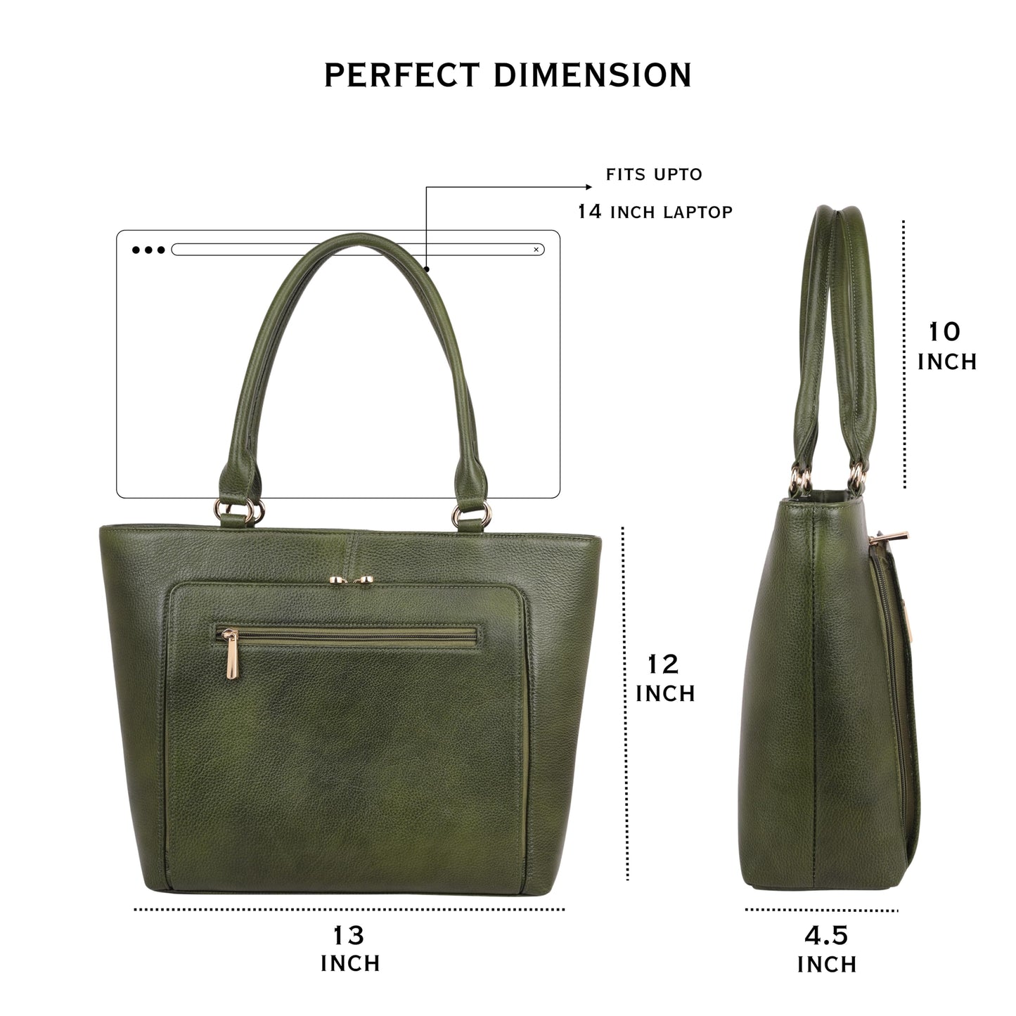 Leather Satchel Bag Double Top Handle Ladies Handbag & Shoulder Tote Bag For Women Durable