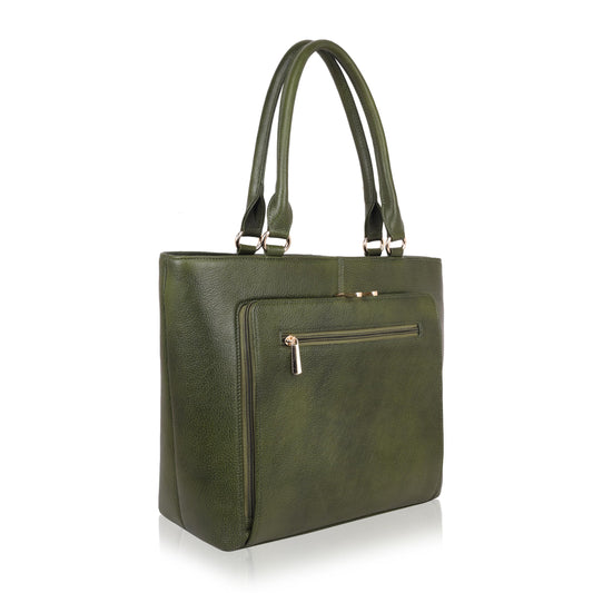 Leather Satchel Bag Double Top Handle Ladies Handbag & Shoulder Tote Bag For Women Durable