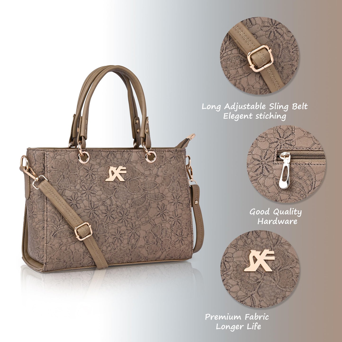 NUDE STITCH X Fashion Women's/Girls Handbag