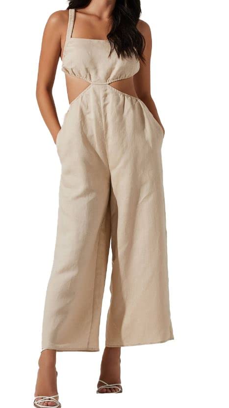 Women's marise jumpsuit, natural