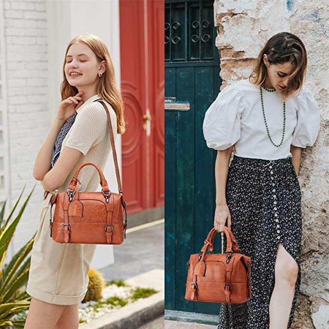 Tote Purse Women BagVintage Shoulder Bag Women Handbags Soft Leather Crossbody Bags For Women Ladies