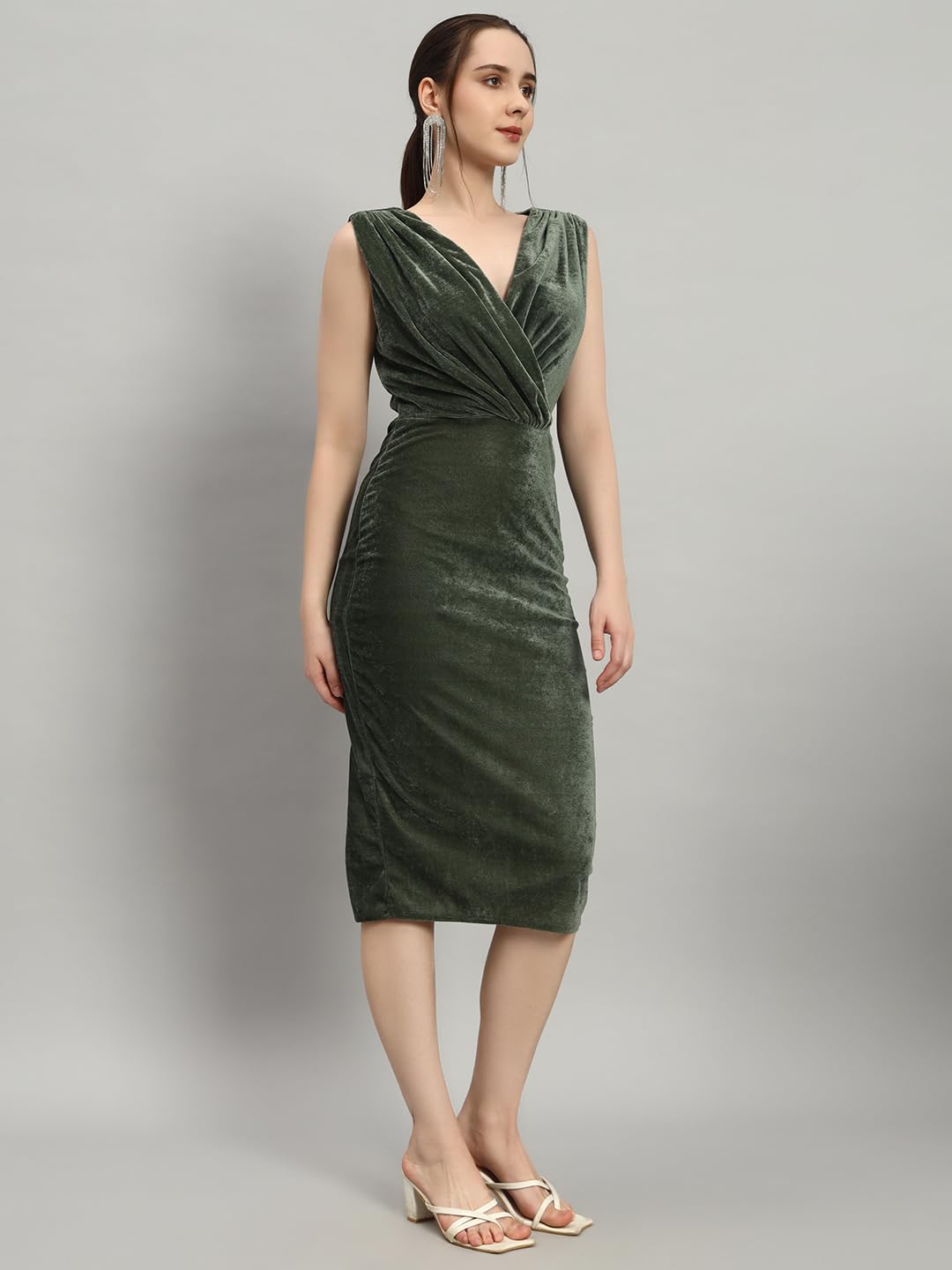 Sleeveless Bodycon Party Dress for Women