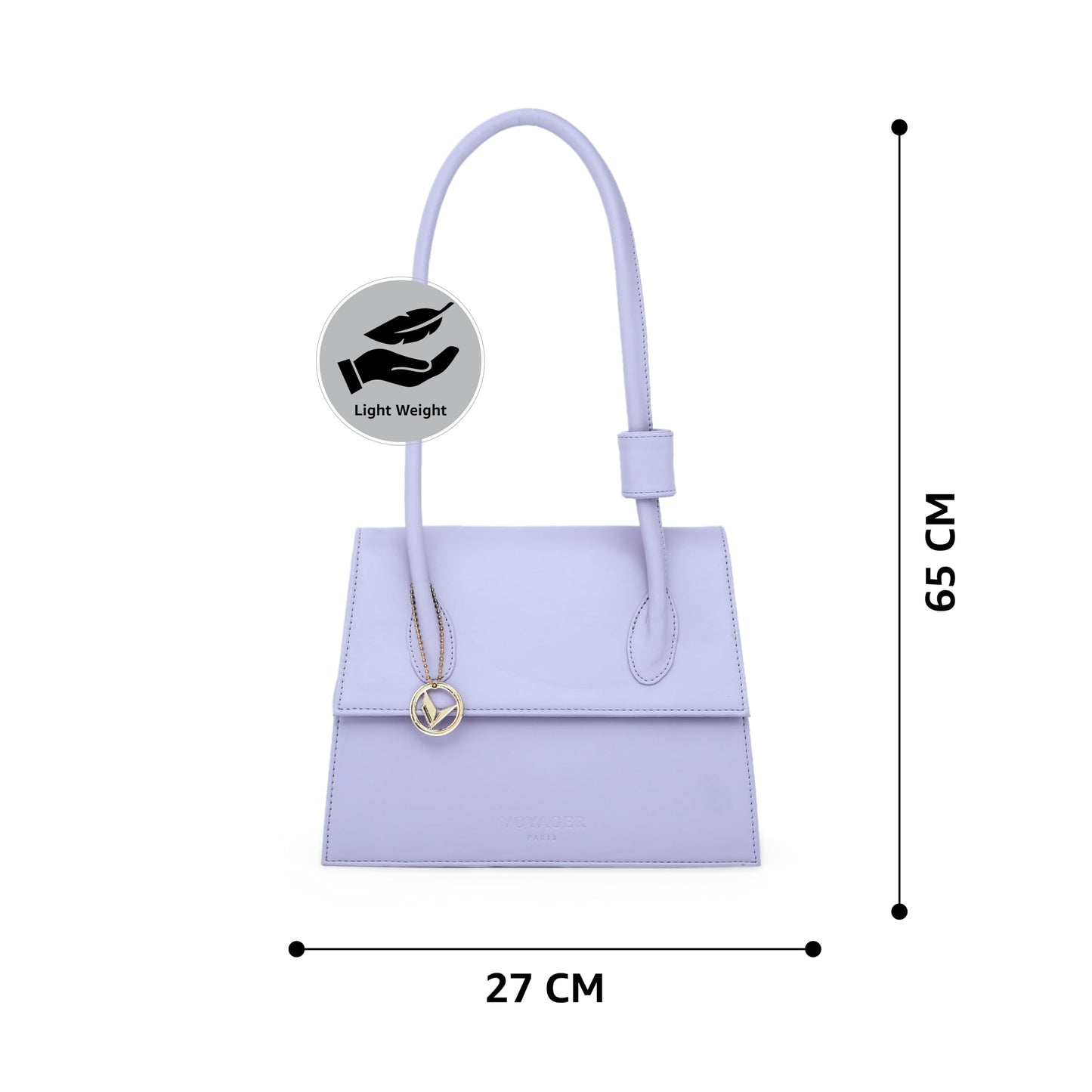 Sephora Handbag | Foldable Top Handle Bag | Vegan Leather | Has An Inner Zipper Pocket And One Open Pocket