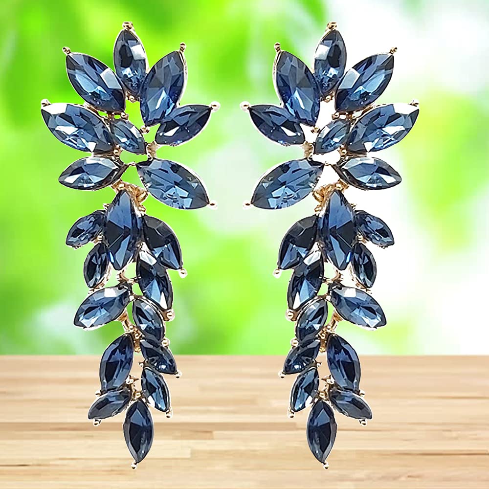 Jewellery Earings Drop and Dangler Ear rings Crystal Earrings for Girls and Women