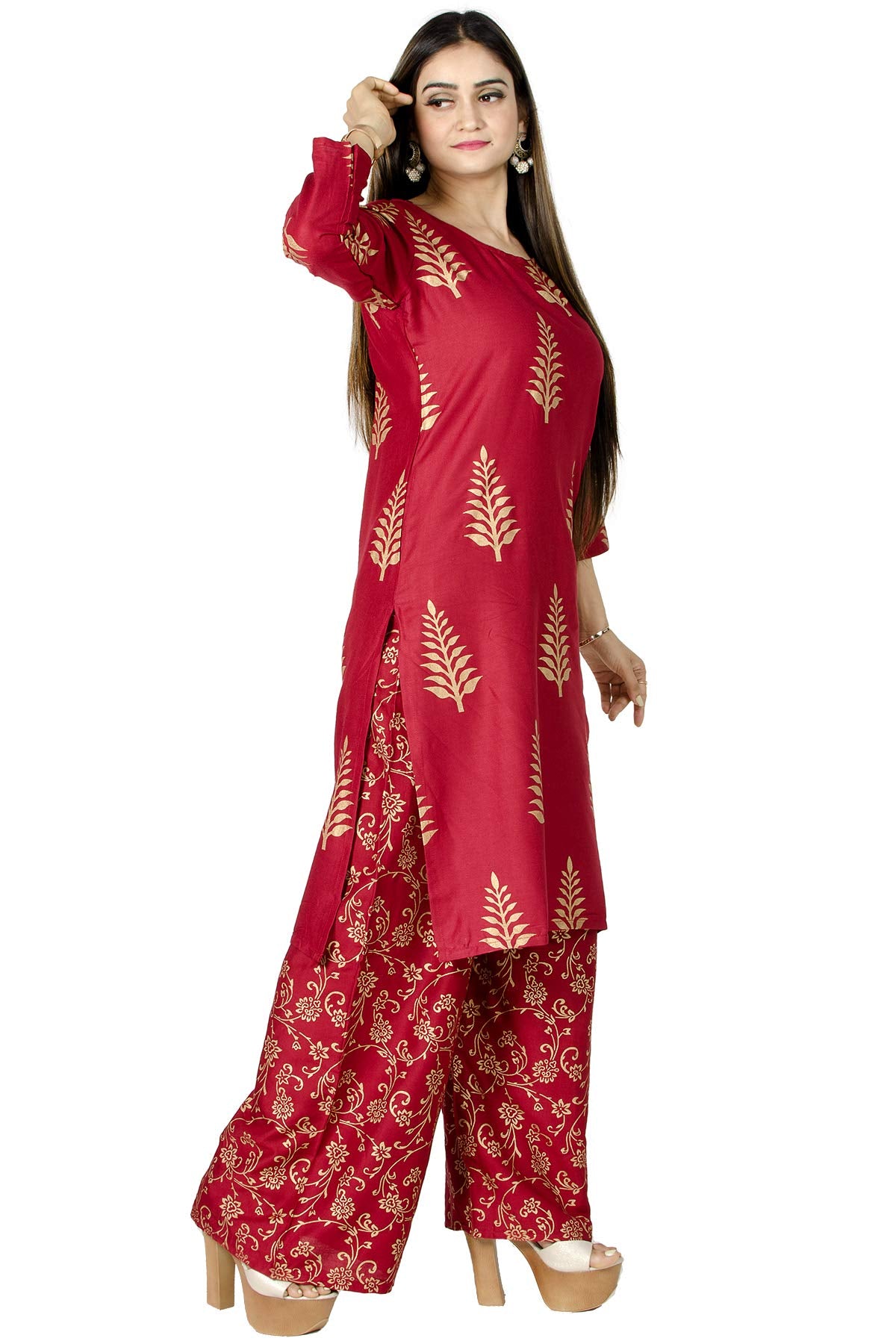 Kurti Palazzo Set Kurta Sets