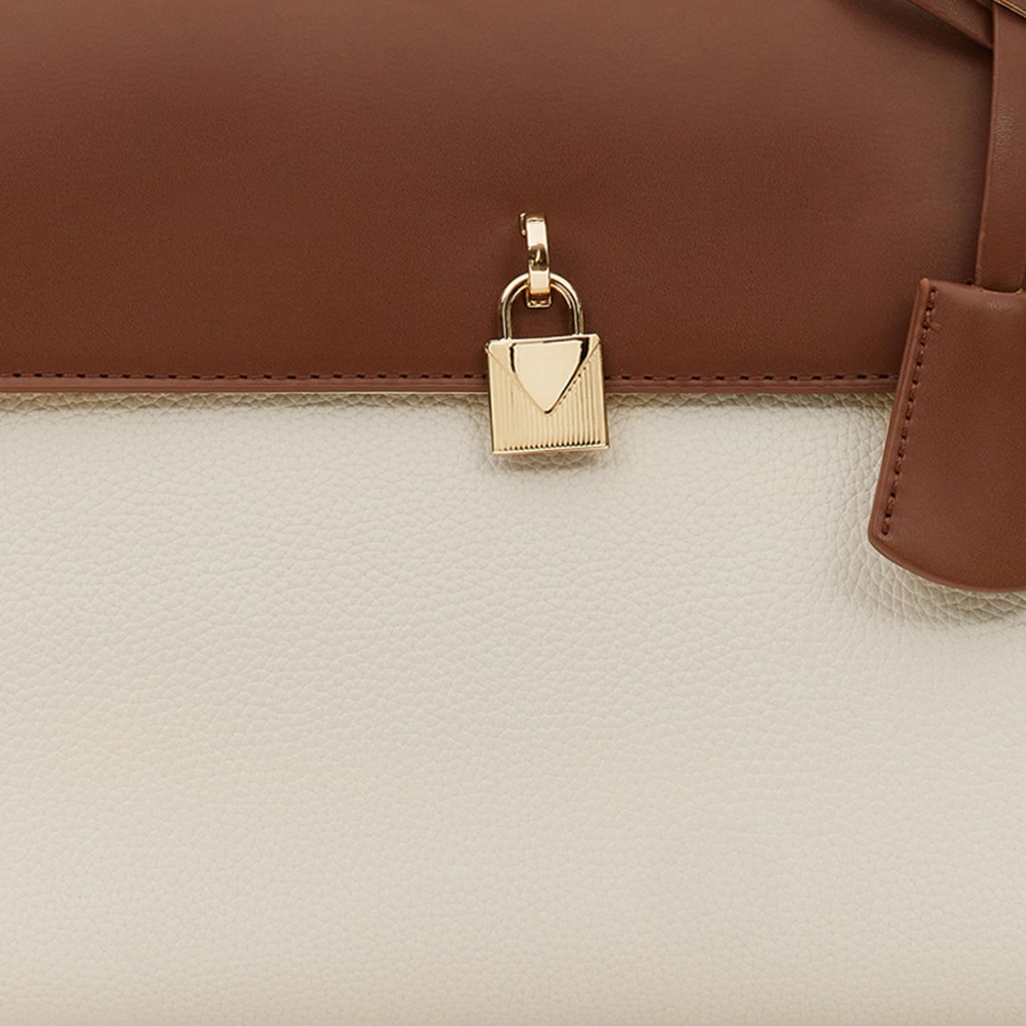 Solid Handbag for Women with Detachable & Adjustable Sling/Crossbody Bag
