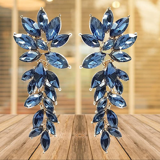 Jewellery Earings Drop and Dangler Ear rings Crystal Earrings for Girls and Women