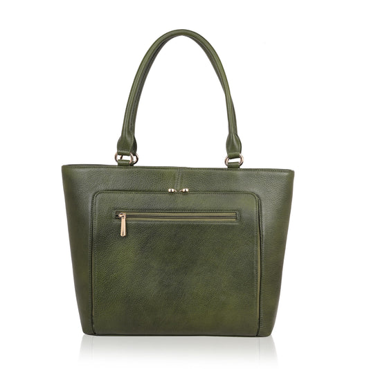 Leather Satchel Bag Double Top Handle Ladies Handbag & Shoulder Tote Bag For Women Durable